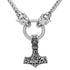 Collier Loup Viking (Argent)